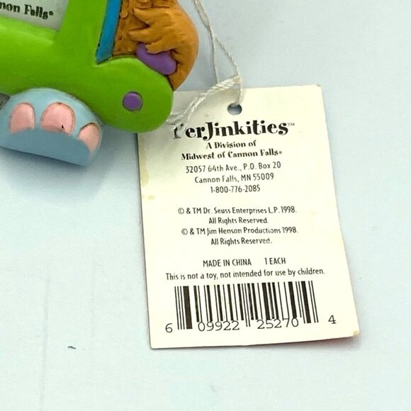Vtg Perjinkities Dr. Seuss Picture Photo Frame Elephant & Other Creatures - Picture 4 of 7